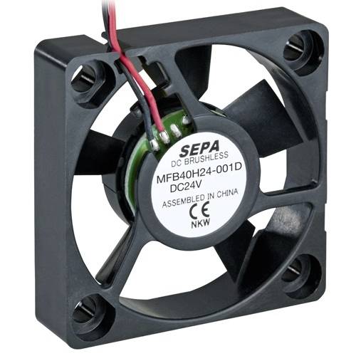 SEPA MFB40H24-001D Axiallüfter 24 V/DC 11.28 m³/h (L x B x H) 40 x 40 x 10mm von SEPA