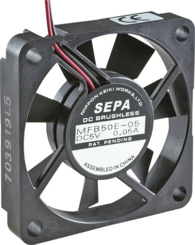 SEPA MFB50E05 Axiallüfter 5 V/DC 10.1 m³/h (L x B x H) 50 x 50 x 10mm von SEPA