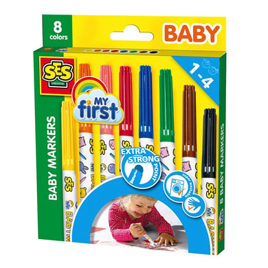 SES Creativ® My first Baby Marker, 8 Farben von SES Creative