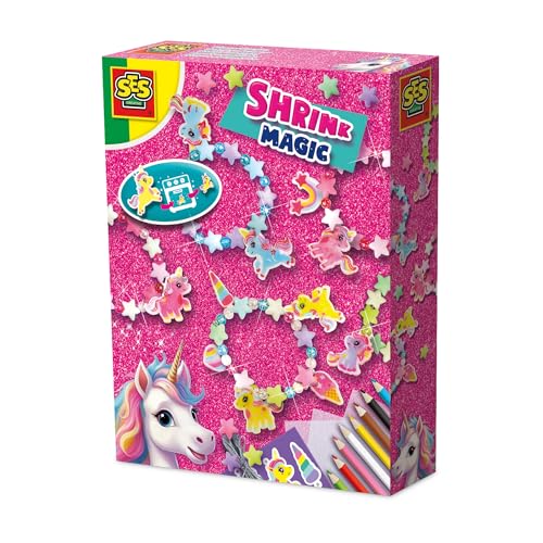 SES Creative 14748 Einhorn-Perlenarmbänder - Kreatives Set für Kinder ab 5 Jahren - Mache Einhorn-Armbänder mit Perlen - Perfekt für Schmuckbasteln SES Creative 14748 Einhorn-Perlenarmbänder - Kreatives Set für Kinder ab 5 Jahren - Mache Einhorn-Armbänder mit Perlen - Perfekt für Schmuckbasteln von SES Creative