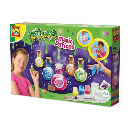SES Creative 15018 Slime Mix It Zaubertränke - Erstelle Deine eigenen DIY Schleimtränke - Mische deinen Schleim und fülle ihn in Fläschchen - Basteln für Mädchen - Für Kinder Ab 5 Jahren SES Creative 15018 Slime Mix It Zaubertränke - Erstelle Deine eigenen DIY Schleimtränke - Mische deinen Schleim und fülle ihn in Fläschchen - Basteln für Mädchen - Für Kinder Ab 5 Jahren von SES Creative
