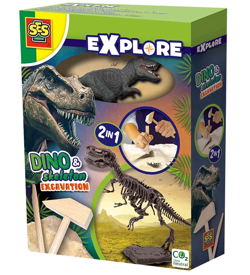 SES Creative Ausgrabung - Erkunden - T-Rex und Skelett - SES Creative - One Size - Dinosaurier SES Creative Ausgrabung - Erkunden - T-Rex und Skelett - SES Creative - One Size - Dinosaurier von SES Creative