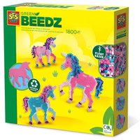 SES Creative - Green Beedz - Bügelperlenset Einhorn von SES Creative