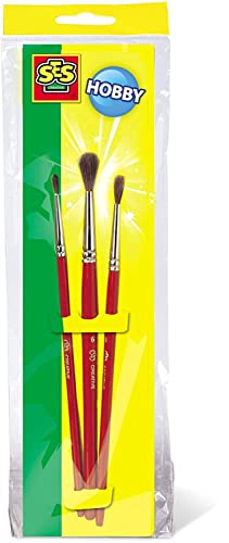 SES Penselenset 3pack penseel nr. 2 en 4 en 6 (00390) von SES Creative