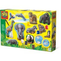 SES CREATIVE Gips- und Malset Relief Wilde Tiere SES CREATIVE Gips- und Malset Relief Wilde Tiere von SES Nederland b.v.