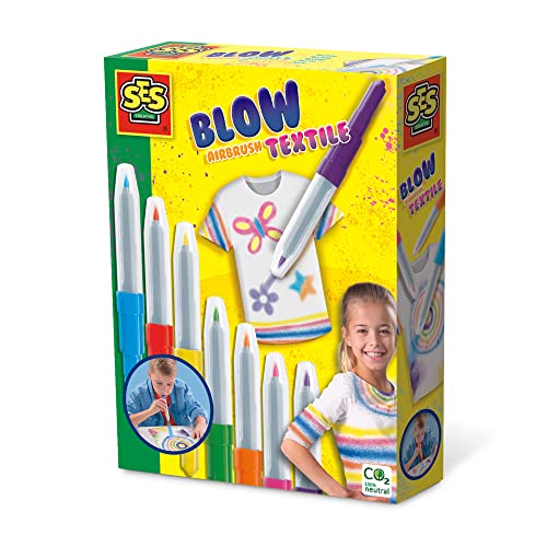 SES Creative 00281 281 Blow airbrush Pens-Textil, 1 stück (1er Pack) von SES Creative
