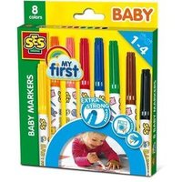 SES 00299 Baby Marker 8 Farben My first von SES