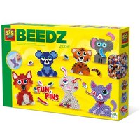 SES 06308 Beedz Bügelperlen - FunPins Tiere von SES