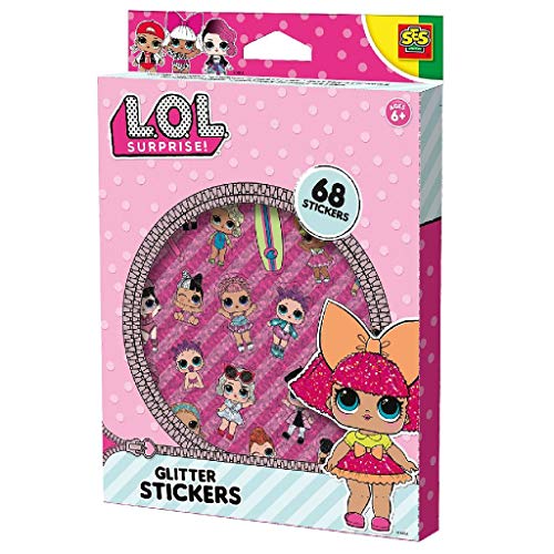 Glitter stickers LOL SES (14191) von SES Creative