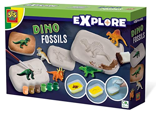 SES Creative 25077 Dino-Fossilien, Diverse Farben von SES Creative