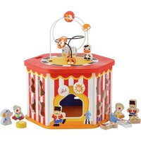 SEVI 83064 Zirkus Spielstation aus Holz 36 x 41 x 36 cm von SEVI