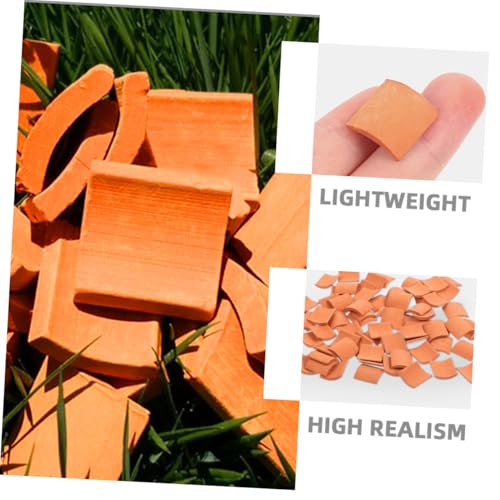 SEWACC 100 Stück Maßstab Realistische DIY Dachziegel für Puppenhaus Langlebige Detailgetreue Garten Diorama Dekoration Einfache Montage Kreatives Bastelzubehör SEWACC 100 Stück Maßstab Realistische DIY Dachziegel für Puppenhaus Langlebige Detailgetreue Garten Diorama Dekoration Einfache Montage Kreatives Bastelzubehör von SEWACC