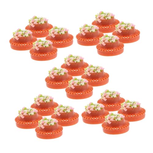 SEWACC 20 Stück Maßstab Kunststoff-pflanzgefäße für Puppenhaus Mini Gartenbeet Dekoration Realistische Landschaftsbau Zubehör für Sandtisch Modelle SEWACC 20 Stück Maßstab Kunststoff-pflanzgefäße für Puppenhaus Mini Gartenbeet Dekoration Realistische Landschaftsbau Zubehör für Sandtisch Modelle von SEWACC