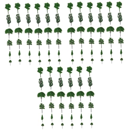 SEWACC 210 STK Baummodell Mini-baumschmuck Gefälschte Bäume Dekorieren Modellbäume Trainieren Mini Gefälschte Bäume Modelleisenbahn Baum Bäume Modelllandschaft Miniaturbäume Plastik von SEWACC