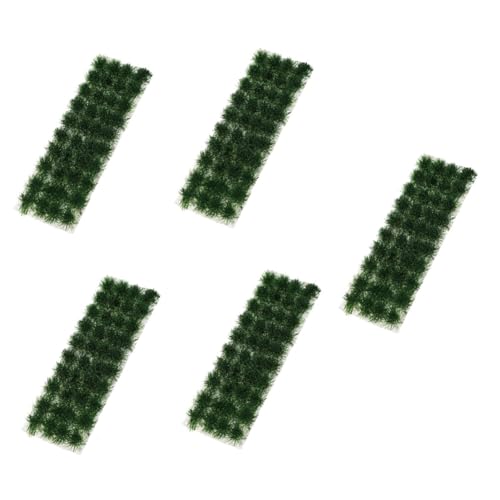 SEWACC 5 Boxen Grasmodell Künstliches Gras Grasbüschel Miniatur Kleinpflanzenbüschel Mini Grasgruppen DIY Künstliches Gras Künstliches Gras Fotografie Requisiten Gefälschtes von SEWACC