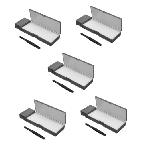 SEWACC 5 Sätze Wasseraufkleberbox Hobbymodell-Bastelwerkzeug Modellbauwerkzeuge Blumenkästen feuchtigkeitskissen Hydrating Creme Humidor Hobby-Modellwerkzeug Hülle mit Wasseraufklebern pp von SEWACC