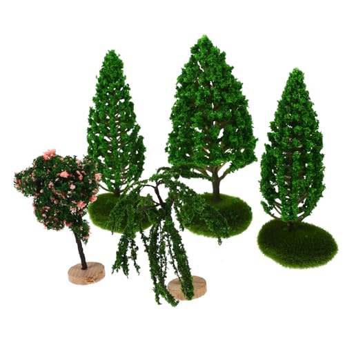 SEWACC 5 Stück Miniatur Landschaftsbäume Teiliges Lebensechte Miniaturbäume für Tischdekoration Vielseitige Miniatur Pflanzenfiguren für Puppenhaus Garten und Modellbau SEWACC 5 Stück Miniatur Landschaftsbäume Teiliges Lebensechte Miniaturbäume für Tischdekoration Vielseitige Miniatur Pflanzenfiguren für Puppenhaus Garten und Modellbau von SEWACC