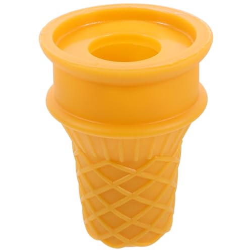 SEWACC Eiscreme Crispy Cone Model Simuliertes Eiscreme -Fake -Food -Display -Requisite Für Home Party Supplies (Khaki) von SEWACC