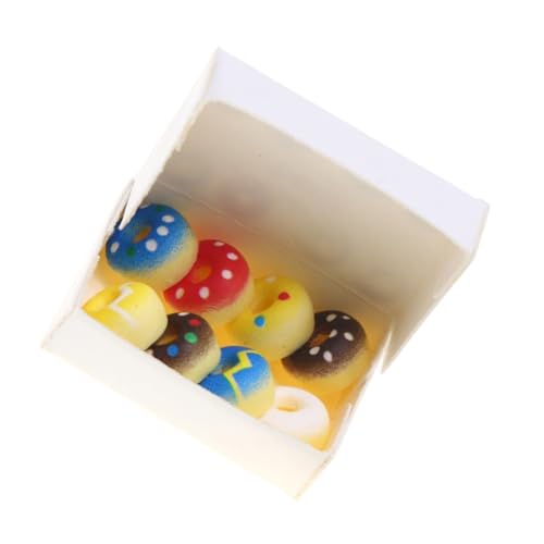 SEWACC Miniatur Donuts Realistische Leichte Puppenhaus Dekoration Detailgetreue Tragbare Desserts für DIY Miniaturhaus Rollenspiel für Familienaktivitäten SEWACC Miniatur Donuts Realistische Leichte Puppenhaus Dekoration Detailgetreue Tragbare Desserts für DIY Miniaturhaus Rollenspiel für Familienaktivitäten von SEWACC