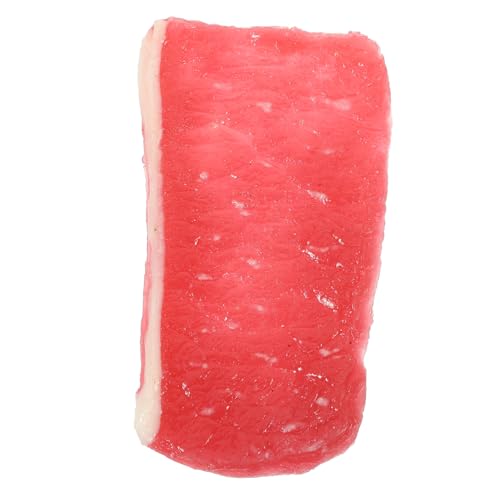 SEWACC Realistisches Schweinefleisch Scheibenmodell Vielseitiges Küchen Deko Lebensechte Fake Food Attrappe als Foto Requisite Pädagogisches Fleischmodell für Partys SEWACC Realistisches Schweinefleisch Scheibenmodell Vielseitiges Küchen Deko Lebensechte Fake Food Attrappe als Foto Requisite Pädagogisches Fleischmodell für Partys von SEWACC