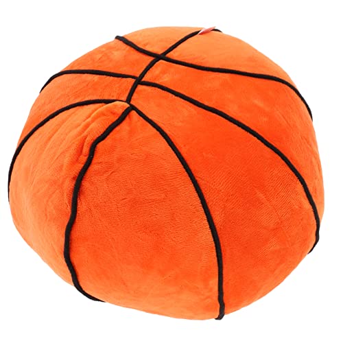 SEWOART Plüsch Basketballspielzeug Dekoratives Basketballspielzeug Plüschballspielzeug Plüsch Basketballkissen Kleinkind Basketball Sportspielzeug Kinderspielzeug Kinder von SEWOART