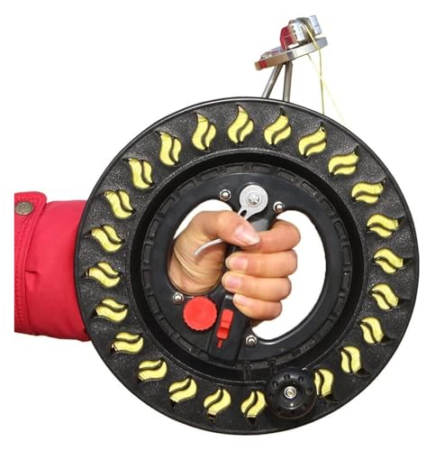 SFQEVHRZ Kite Roulette, Winder, Bremse, Rücklaufsperre, großes Lager, Drachenrad mit Leine, abschließbar, Outdoor-Drachenflug-Kits, for Kinder und Erwachsene SFQEVHRZ Kite Roulette, Winder, Bremse, Rücklaufsperre, großes Lager, Drachenrad mit Leine, abschließbar, Outdoor-Drachenflug-Kits, for Kinder und Erwachsene von SFQEVHRZ