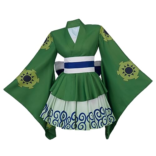 SFWXCOS Wano Country Cosplay Kimono Anime Cosplay Kostüm für Erwachsene von SFWXCOS