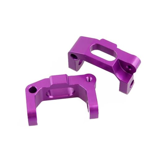 RC 5 RC Aluminium-Front-C-Nabenträger (L/R) for Tamiya CC01 CC-01 Upgrade-Teile(Purple) von SGREHJDR