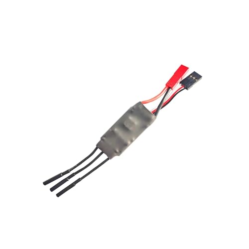 SGREHJDR 1/28 Bürstenloser Motor 18A ESC Teile ersetzen Zubehör Langlebiges Ersatzteilzubehör DIY-Teile for bürstenlosen Motor 1222 1230(18A Banana Head) von SGREHJDR