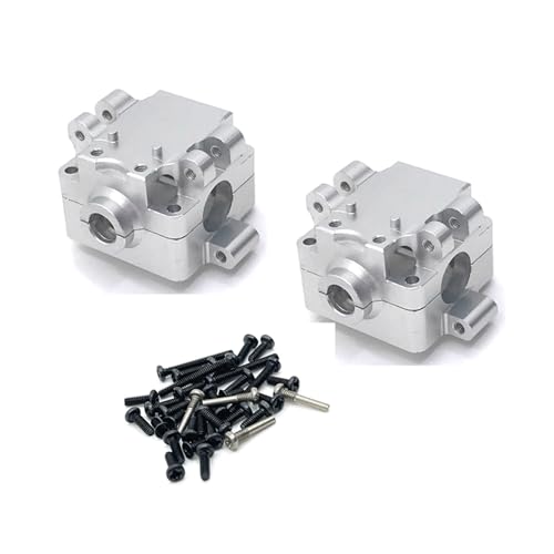 SGREHJDR 2PCS Metall Upgrade Getriebe for WLtoys 1/28 284131 K969 k979 k989 k999 P929 P939 RC Auto Teile(White) von SGREHJDR