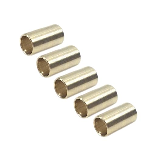 SGREHJDR 5PCS 4,76 bis 4mm Adapter Hülse Metall Wasser Propeller Durchmesser Konverter Messing Spacer Rohr for RC Boot Modell DIY Zubehör von SGREHJDR