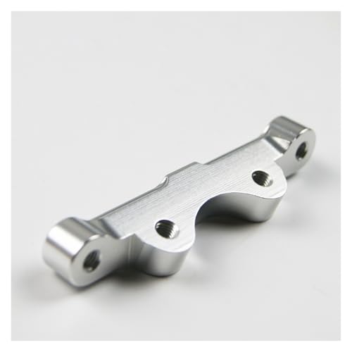 SGREHJDR Aluminiumlegierung vorne hinten Schott for Rovan HPI Rovan Rofun Baja 5B 5T Buggy Truck 1/5(Part 2 Silver) von SGREHJDR