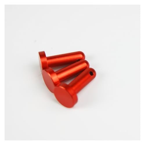 SGREHJDR Körperstifte aus Aluminiumlegierung, Batteriekasten, Heckflügel, Tank, Getriebeabdeckung, Stift, passend for HPI Rovan Baja Buggy 5B SS 5T King Motor 1/5(Orange Tank Pins) von SGREHJDR