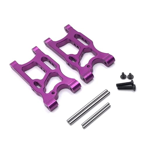 SGREHJDR LC 1/14 Wltoys 144010 144001 02 124017-16-18-19 RC-Car Vorderradschwinge(Purple) von SGREHJDR