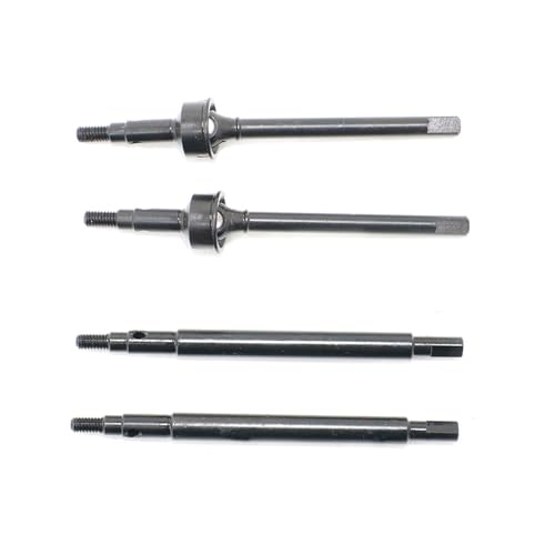 SGREHJDR Stahl CVD Antriebswellen Ersatz Ersatzteile for 1/18 Traxxass-4M RC Auto Metall CVD/Antriebswellen Upgrades Zubehör(A and Drive Shaft) von SGREHJDR