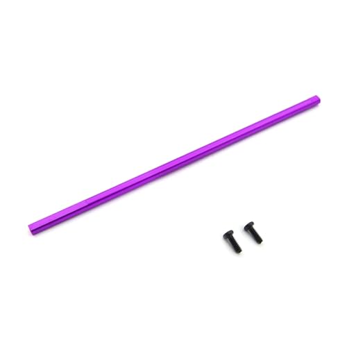 SGREHJDR Upgrade-Teile der Haupt-Zentralachsen-Antriebswelle aus Metall for Wltoys 144001 144010 1444002 1/14 RC-Car-Ersatzteilzubehör(Purple) von SGREHJDR