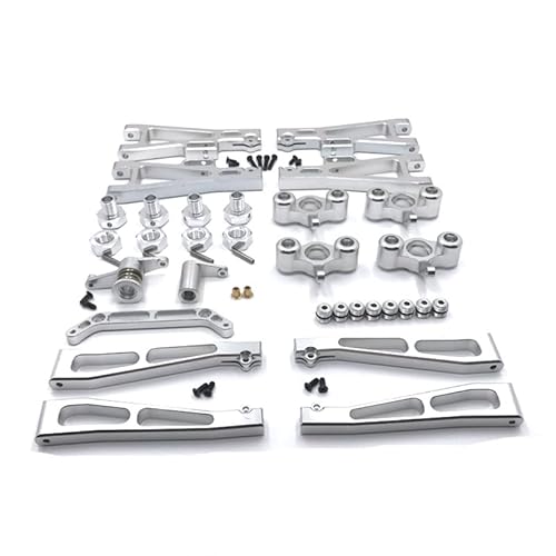 SGREHJDR for JLB 1/10 J3 RC Autoteile Metall-Upgrade- und Modifikationsteile-Kit-Zusammenfassung(Silver) von SGREHJDR