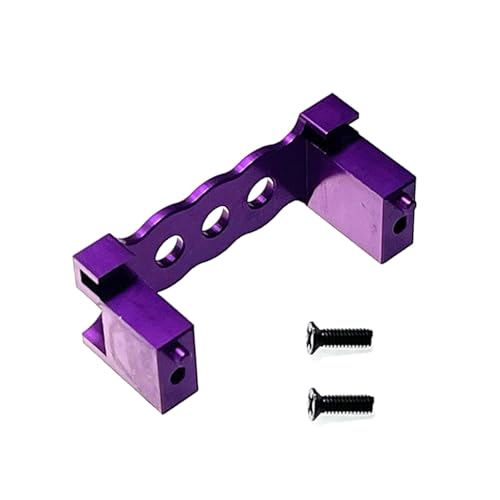 SGREHJDR for Wltoys 144001 124016-17-18 124019 RC Auto Upgrade Zubehör Lenkgetriebe Feste Basis Lenkgetriebe Sitz Presse Ersatzteile(Purple) von SGREHJDR