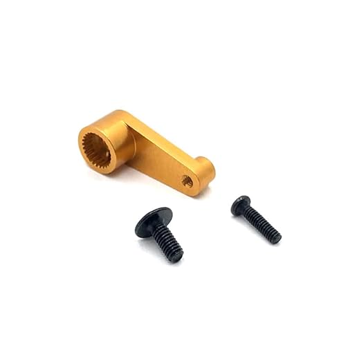 SGREHJDR for Wltoys 144010 144002-01 124016-17-18-19 RC Auto Upgrade Lenkarm 28T(Gold) von SGREHJDR