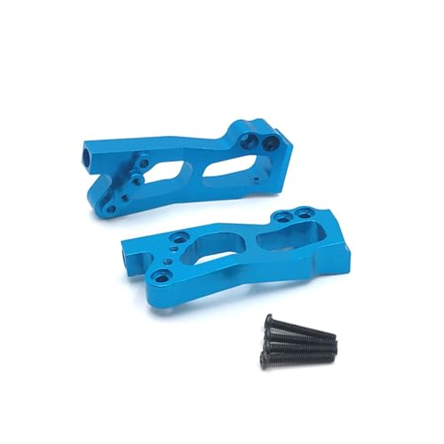 SGREHJDR for Wltoys12423 12427 12428 12429 RC Auto Fernbedienung Auto Unterstützung Links/Rechts hintensuspension Rahmen Metall Upgrade Teile Zubehör(Blauw) von SGREHJDR