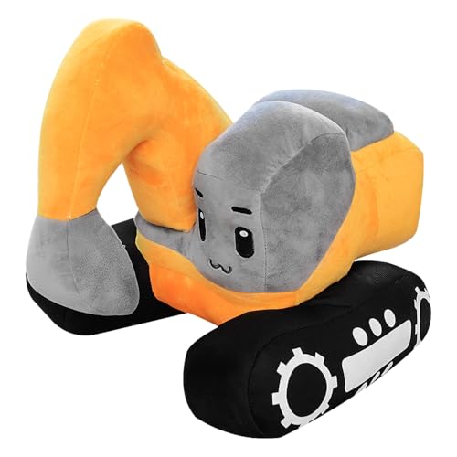 SGZIOO Kinder Plüsch Bagger, 26 * 23cm Bagger Kuscheltier, Plüsch Bagger Spielzeug, Ausgestopftes Bagger Plüschtier, Entzückende Cartoon-Plüschtier Puppenspielzeug für Mädchen und Jungen SGZIOO Kinder Plüsch Bagger, 26 * 23cm Bagger Kuscheltier, Plüsch Bagger Spielzeug, Ausgestopftes Bagger Plüschtier, Entzückende Cartoon-Plüschtier Puppenspielzeug für Mädchen und Jungen von SGZIOO