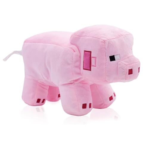 SGZIOO Rosa Schwein Plüschtier, 28 cm Pig Stofftier, Cartoon Kuscheltier, Plüsch zum Thema Spiel für Geburtstagsgeschenke, Spielefans Spielzeug (Rosa) SGZIOO Rosa Schwein Plüschtier, 28 cm Pig Stofftier, Cartoon Kuscheltier, Plüsch zum Thema Spiel für Geburtstagsgeschenke, Spielefans Spielzeug (Rosa) von SGZIOO