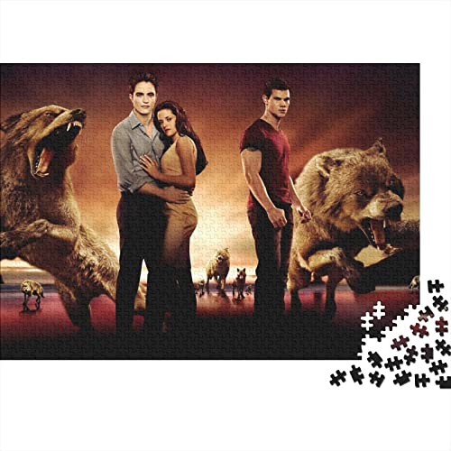 1000-Teiliges Puzzle Für Erwachsene The Twilight Saga Kreatives Holzpuzzle Für Erwachsene Und Jugendliche Lernpuzzle Familienspiel 75X50cm von SHAARI