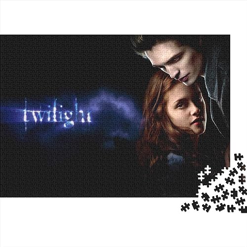 Holzpuzzle 1000 Teile The Twilight Saga Puzzle Für Erwachsene Für Jugendliche Holzbrettpuzzles Lernspielzeug Familienspiele 75X50cm von SHAARI