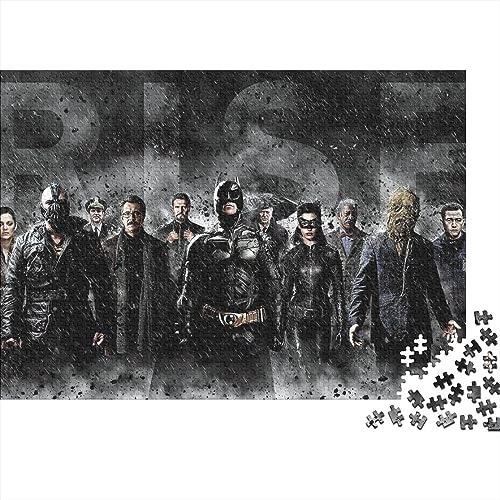 Puzzles 1000 Teile Für Erwachsene Batman-Puzzles Lustiges Familienpuzzle Lernspiel Kreatives Holzpuzzle Teenager-Puzzlespiel Spielzeug Geschenk 75X50cm von SHAARI