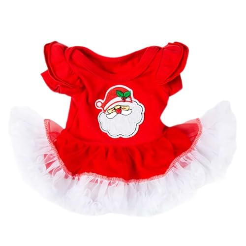 45.7 cm Puppe Weihnachten Kleidung Puppenkleidung Weihnachtskleidung und Kleid Rote Kleidung und Hüte Dekorieren für Weihnachtspuppen Outfits (B) von SHANGYU