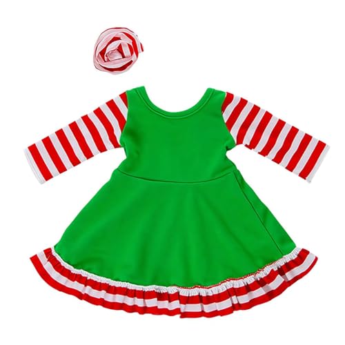 45.7 cm Puppe Weihnachten Kleidung Puppenkleidung Weihnachtskleidung und Kleid Rote Kleidung und Hüte Dekorieren für Weihnachtspuppen Outfits (D) von SHANGYU