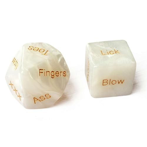 Date Night Dice Gift, Food Dice Game, Couple Love Dice, Date Night Dice for Couples, Valentine Day Date Night Dice, Night Light Funny Date Night Dice, for Valentine's Day Anniversaries Gift (G) von SHANGYU