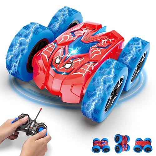 SHAREMI Ferngesteuertes Auto für Kinder, Spider Spider ferngesteuertes Auto, 2,4 GHz, Spielzeugauto, Geschenk für Kinder 3 4 5 6 7 8 9 10 Jahre von SHAREMI