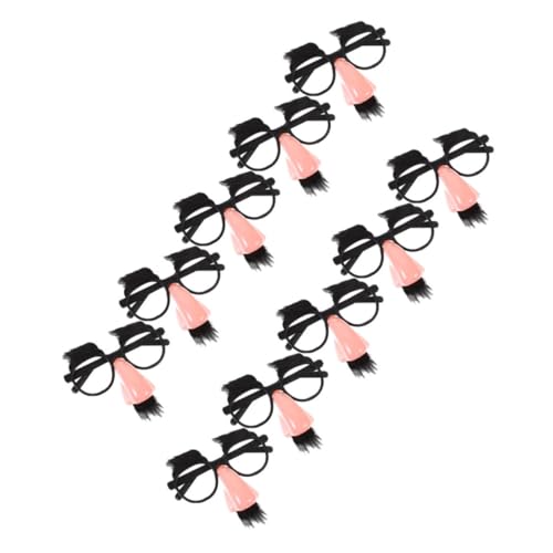 SHERCHPRY 10 Stück Teiliges Große Nasenbrille Lustige Kostümbrille mit Schnurrbart und Augenbrauen für Halloween Party Cosplay Zubehör für Erwachsene SHERCHPRY 10 Stück Teiliges Große Nasenbrille Lustige Kostümbrille mit Schnurrbart und Augenbrauen für Halloween Party Cosplay Zubehör für Erwachsene von SHERCHPRY